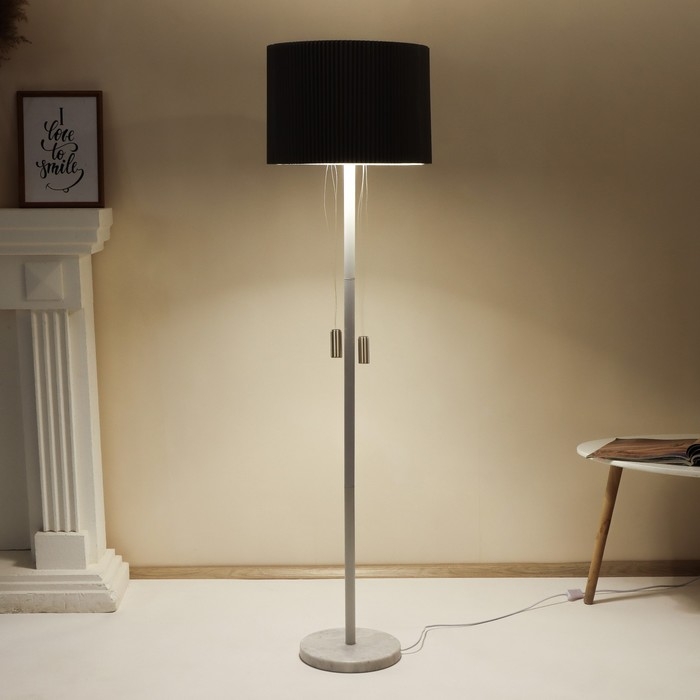 Торшер "Трансформер" LED серый 40х40х150 см