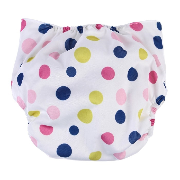 Трусики-подгузник, многоразовый, с вкладышем &laquo;Шарики&raquo;, Крошка Я