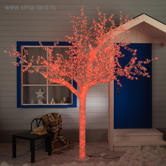 Светодиодное дерево «Акриловое» 3 м, 2304 LED, постоянное свечение, 220 В, свечение мульти (RGB) Светодиодное дерево «Акриловое» 3 м, 2304 LED, постоянное свечение, 220 В, свечение мульти (RGB)