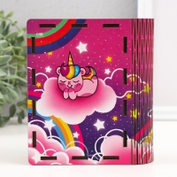 Копилка-шкатулка "На единорога" 14х12х5 см