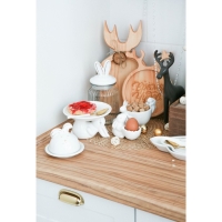 Доска авторская Adelica «Время чудес», 19×25×2,2 см, цельный массив кедра Доска авторская Adelica «Время чудес», 19×25×2,2 см, цельный массив кедра