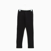 Термобелье для девочки (леггинсы), цвет чёрный, рост 164 см