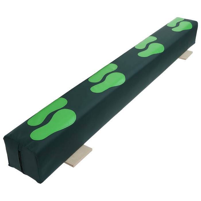 Бревно гимнастическое мягкое «Следы», 1,5 м, цвета МИКС Бревно гимнастическое мягкое «Следы», 1,5 м, цвета МИКС