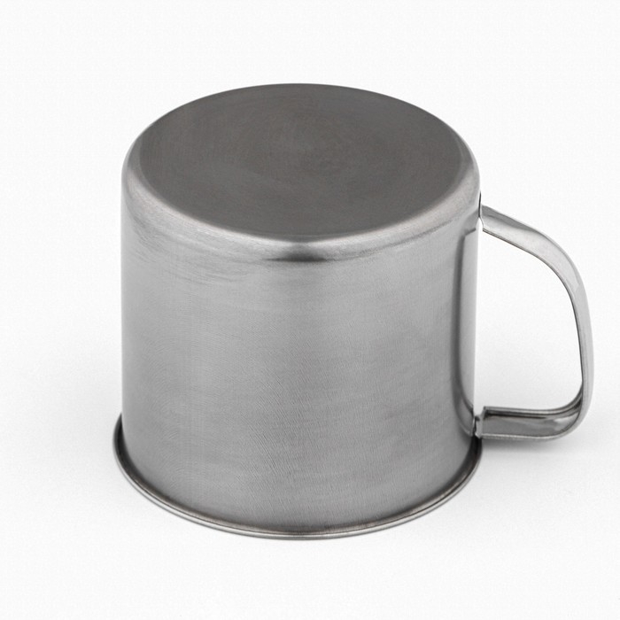 Кружка из нержавеющей стали &laquo;Мэйли&raquo;, 650 мл, d=9 см, цвет хромированный