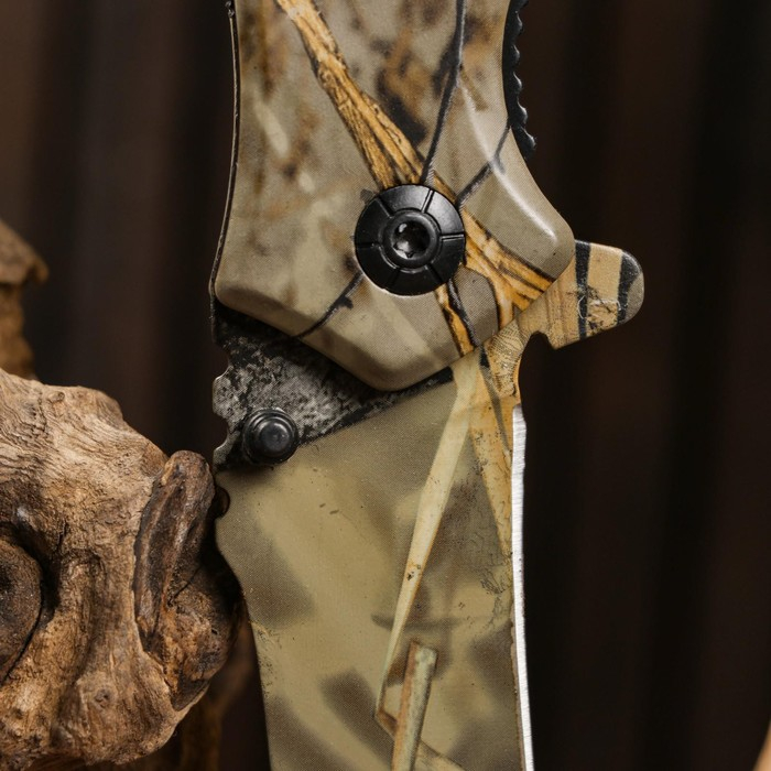 Нож складной Нож складной "Камуфляж" 20,6см, клинок 86мм/2,6мм