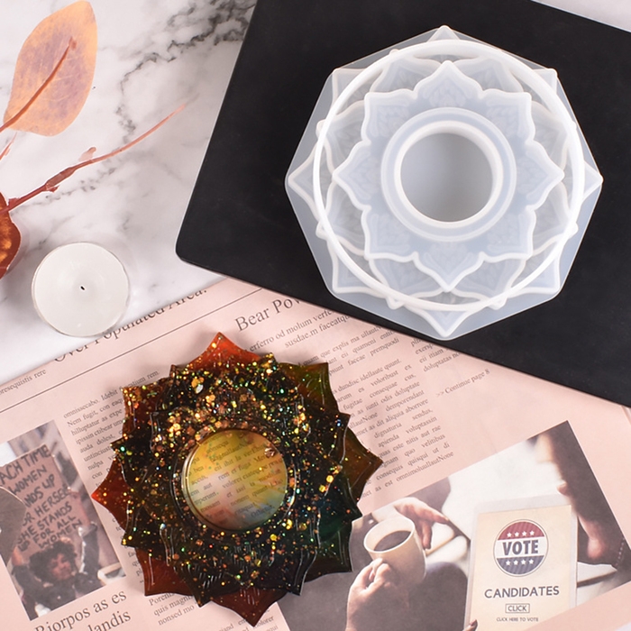 Форма силиконовая универсальная «Подсвечник» Форма силиконовая универсальная «Подсвечник»