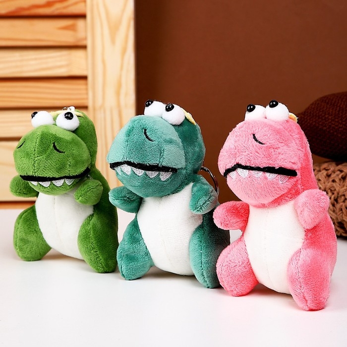 Мягкая игрушка «Дракон», на брелоке, 13 см, цвет МИКС Мягкая игрушка «Дракон», на брелоке, 13 см, цвет МИКС