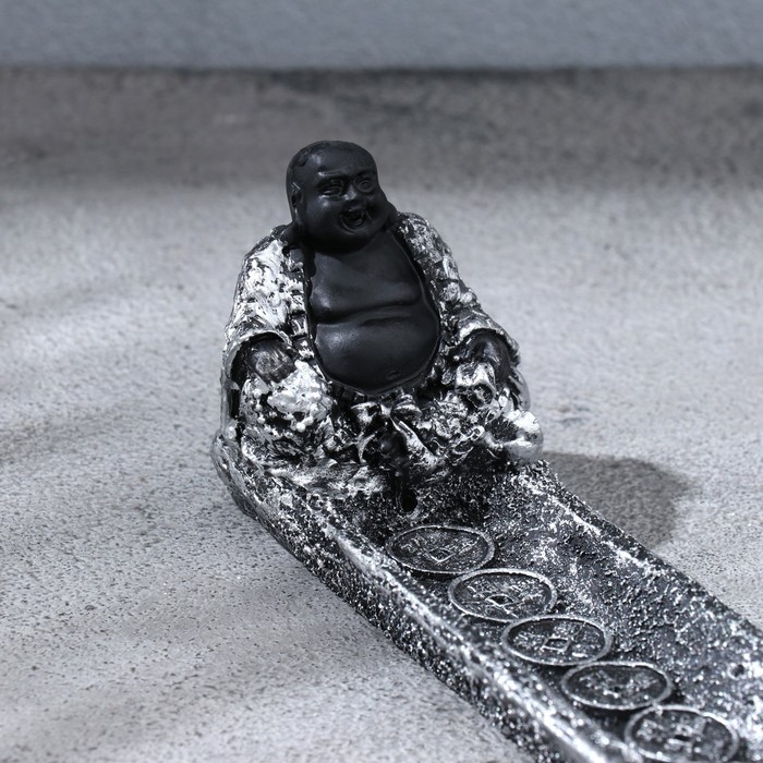 Подставка для благовоний Подставка для благовоний "Сила", 23 х 5.5 х 5.5 см, бетон, микс