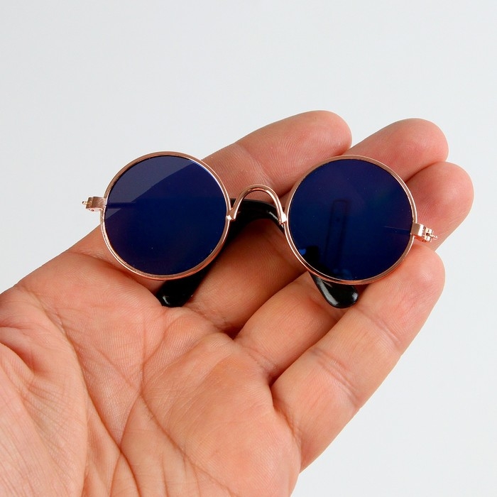 Очки для игрушек, цвет тёмно-синий Очки для игрушек, цвет тёмно-синий