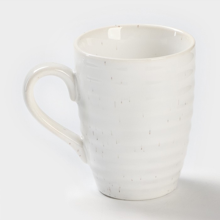 Кружка фарфоровая Magistro Urban, 320 мл, цвет белый Кружка фарфоровая Magistro Urban, 320 мл, цвет белый