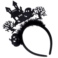 Карнавальный ободок «Призрачная ночь» Карнавальный ободок «Призрачная ночь»