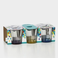 Набор стаканов &laquo;Микс&raquo;, 250 мл, 6 шт