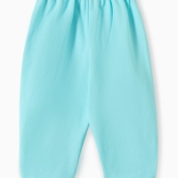 Ползунки детские "Слоник", цвет мятный, рост 74 Ползунки детские "Слоник", цвет мятный, рост 74