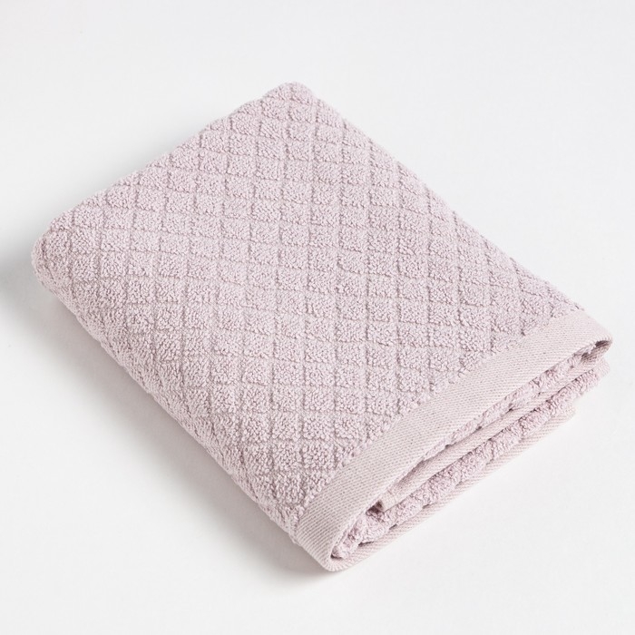 Полотенце махровое Love Life &laquo;Минимализм&raquo; 50х80 см, светло-лиловый, 100% хл, 500 гр/м2