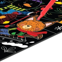 Активити- книга &laquo;Гравюры. Дед Мороз&raquo; 12 стр.