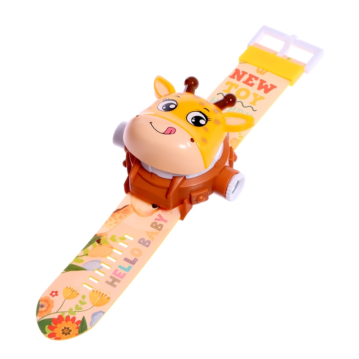 Часы-проектор «Жирафик», свет Часы-проектор «Жирафик», свет