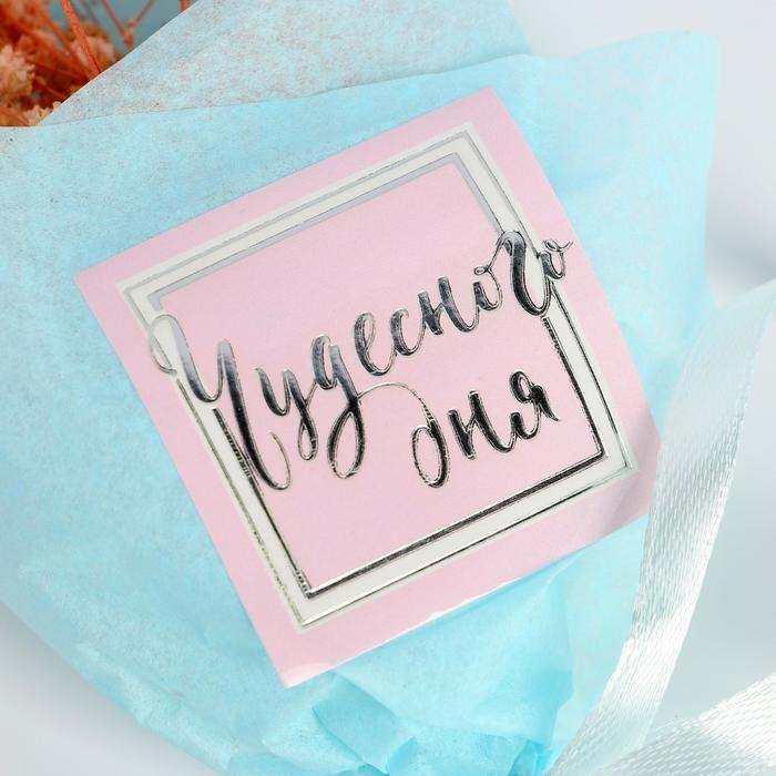 Букет из сухоцветов «Чудесного дня», 13 × 21 × 5 см Букет из сухоцветов «Чудесного дня», 13 × 21 × 5 см