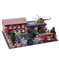 Конструктор из кирпичиков &laquo;Военная база&raquo;, 1460 деталей