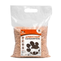 Наполнитель древесный "Пижон" 15л Наполнитель древесный "Пижон" 15л