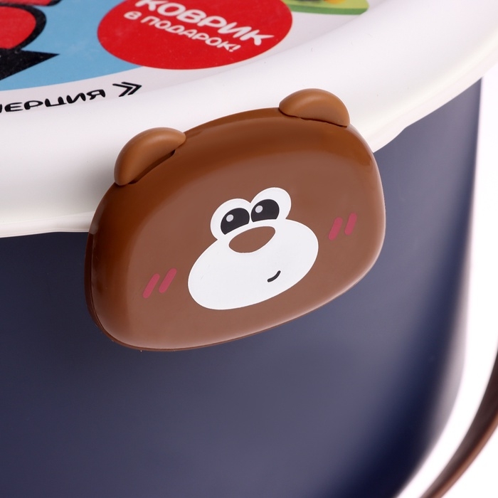 Машинки детские &laquo;Мега набор&raquo;, в ведре, инерционные, 65 шт., с игровым полем