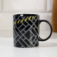 Кружка керамическая &laquo;Только для мужика&raquo;, 300 мл, цвет чёрный