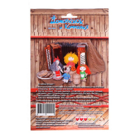 Набор для изготовления игрушки из льна и хлопка с волосами из пряжи «Баба Яга», 21 см Набор для изготовления игрушки из льна и хлопка с волосами из пряжи «Баба Яга», 21 см