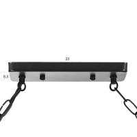 Светильник "Эндо" 8хЕ27 40Вт черный 150х140 см Светильник "Эндо" 8хЕ27 40Вт черный 150х140 см