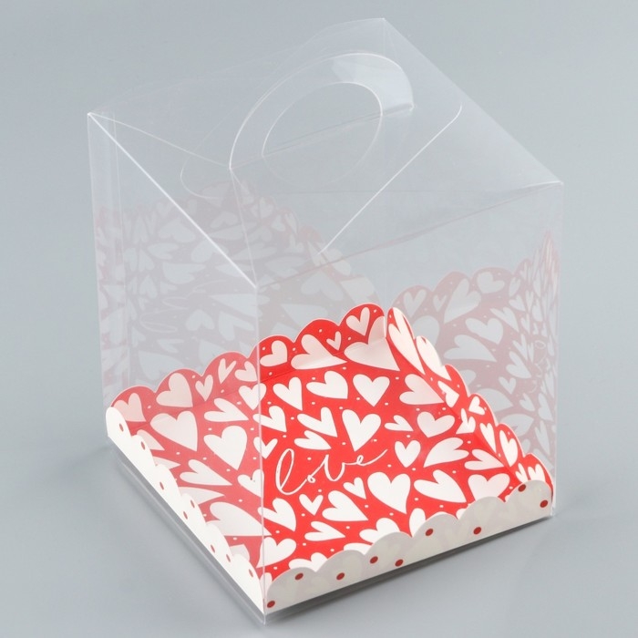 Коробка кондитерская, сундук, упаковка, «Любимое сердечко», 14 х 14 х 18 см Коробка кондитерская, сундук, упаковка, «Любимое сердечко», 14 х 14 х 18 см