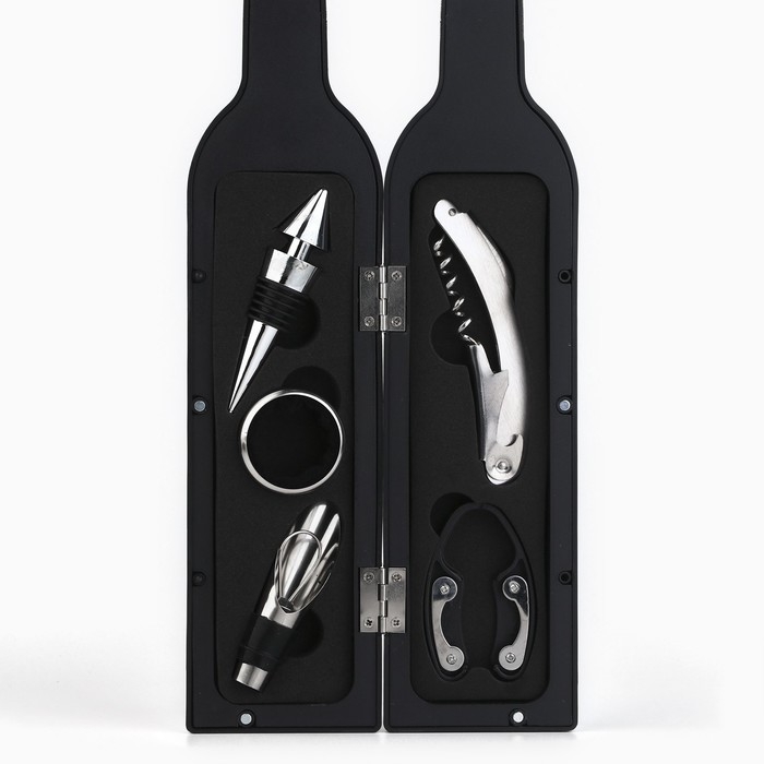 Подарочный набор для вина новогодний &laquo;Для истинных ценителей&raquo; на Новый год, 32,5 х 7 см