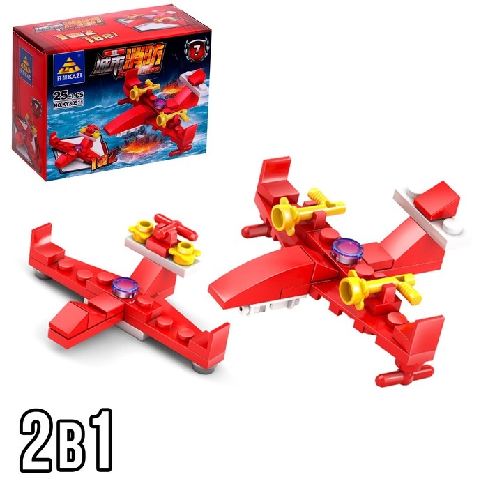 Конструктор пожарные &laquo;Техника&raquo;, 16 видов, МИКС