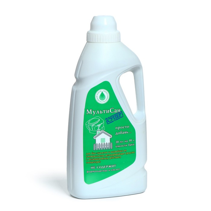 Жидкость для биотуалета универсальная &laquo;Мультисан Супер&raquo;, концентрат, 1 л