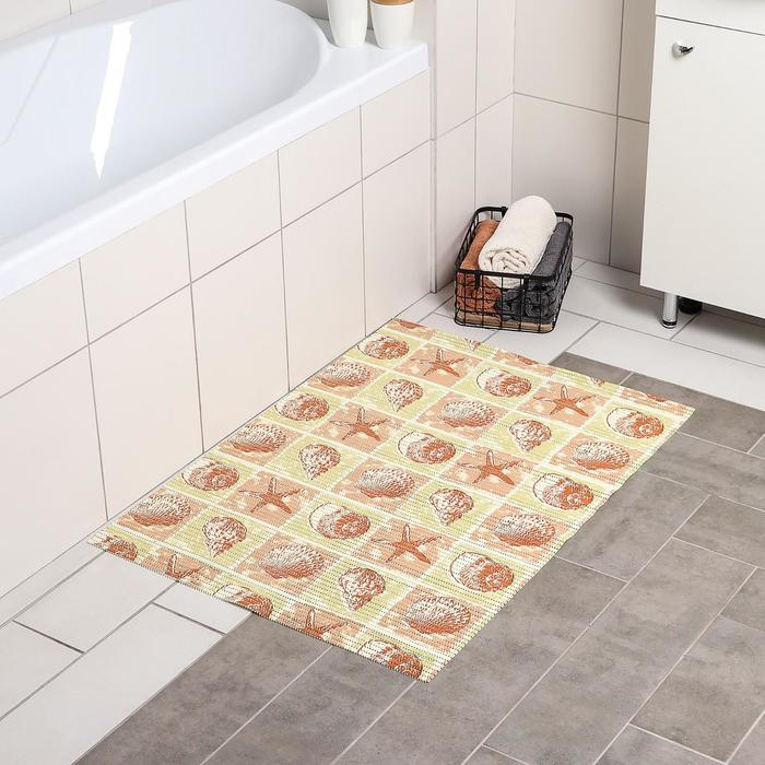 Коврик для ванной комнаты «Ассорти», 65×90 см, цвет МИКС Коврик для ванной комнаты «Ассорти», 65×90 см, цвет МИКС