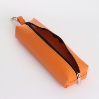 Ключница на молнии, длина 16 см, кольцо, карабин, цвет оранжевый Ключница на молнии, длина 16 см, кольцо, карабин, цвет оранжевый