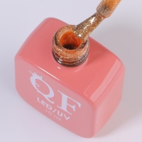 Гель лак для ногтей &laquo;COLOR CHROME&raquo;, 3-х фазный, 10 мл, LED/UV, цвет золотистый (66)