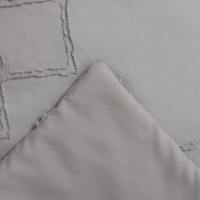 Покрывало LoveLife Tufting: Орнамент цв.серый,  240*230&plusmn;5см, микрофайбер, 100% п/э