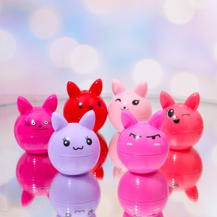 Бальзам для губ &laquo;Мяу эмоции&raquo;, микс цветов и ароматов