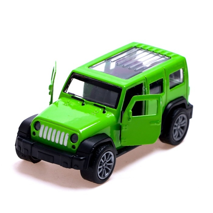 Машина металлическая &laquo;Крузер&raquo;, 1:48, инерция, открываются двери, цвет зелёный