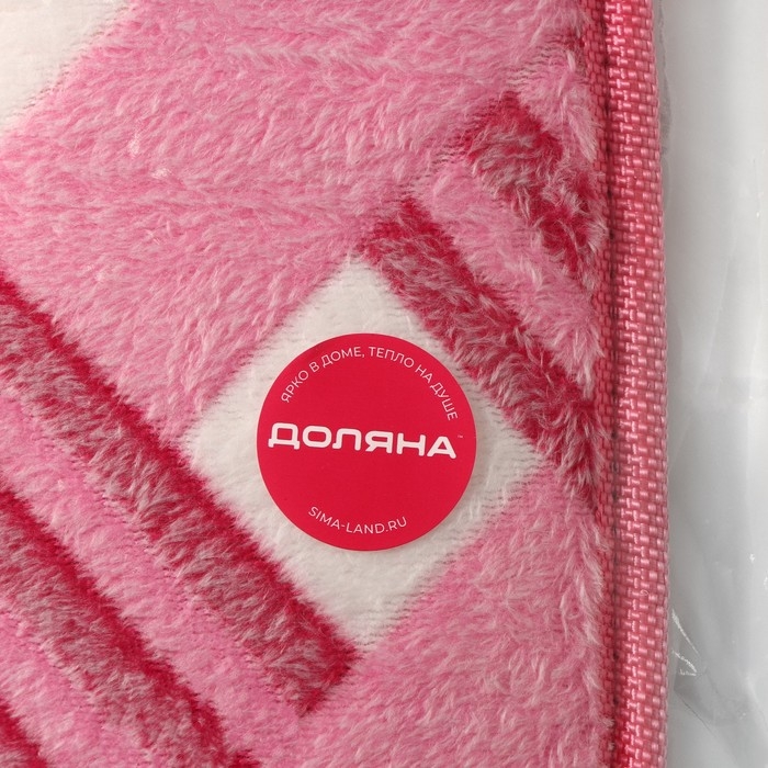 Чехол на сиденье для унитаза на липучках Доляна &laquo;Универсал&raquo;, 35&times;43 см, цвет МИКС