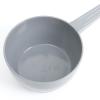 Ковш пластиковый для купания и мытья головы, детский банный ковшик, 1л., цвет серый Ковш пластиковый для купания и мытья головы, детский банный ковшик, 1л., цвет серый