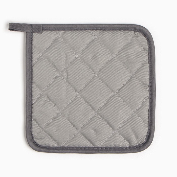 Новый год. Набор кухонный Доляна Теплой зимы: подставка 15*15 см, прихватка 17*17см