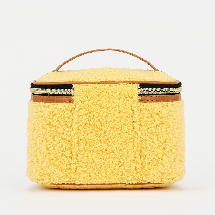 Косметичка на молнии, цвет жёлтый Косметичка на молнии, цвет жёлтый