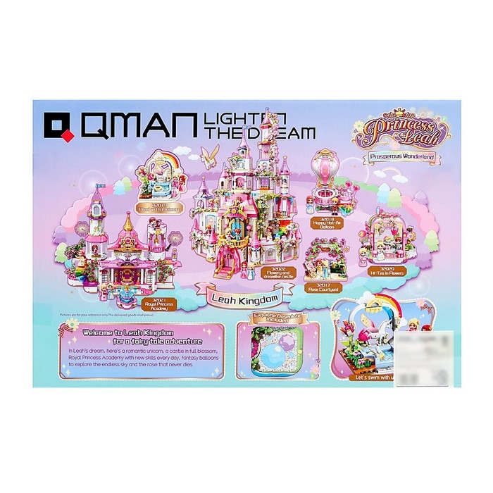 Конструктор Принцессы &laquo;Бассейн с единорогом&raquo;, 280 деталей
