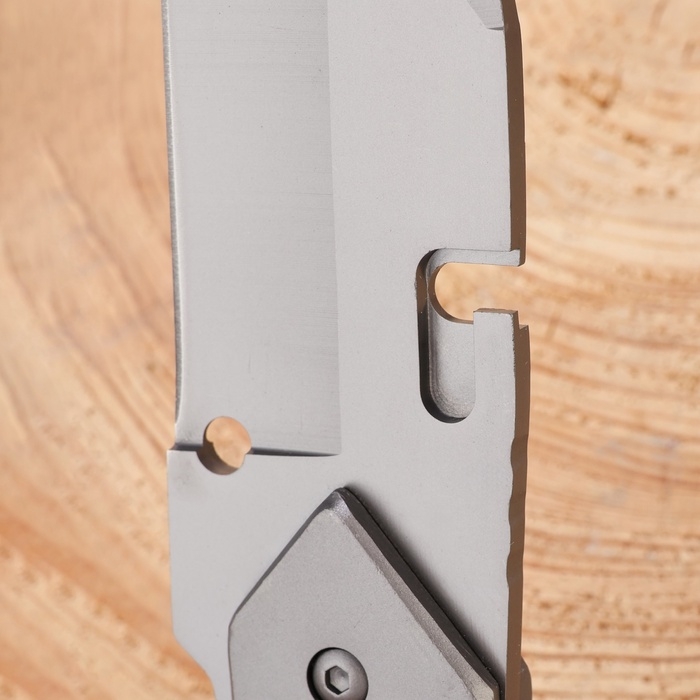 Нож метательный "Шершень" 23см, клинок 106мм/4мм, серебристый