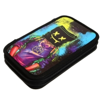 Пенал 2 секции, 125 х 205 х 40 мм, Calligrata 30П26/2 "Маска", ламинированный картон Пенал 2 секции, 125 х 205 х 40 мм, Calligrata 30П26/2 "Маска", ламинированный картон