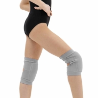 Наколенники для гимнастики и танцев Grace Dance, с уплотнителем, р. L, от 15 лет, цвет серый Наколенники для гимнастики и танцев Grace Dance, с уплотнителем, р. L, от 15 лет, цвет серый