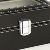 Шкатулка под часы "Чёрная ночь" матовая 8х15,7х11 см Шкатулка под часы "Чёрная ночь" матовая 8х15,7х11 см