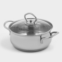 Кастрюля &laquo;Лира&raquo;, 1.5 л, d=16 см, капсульное дно, индукция