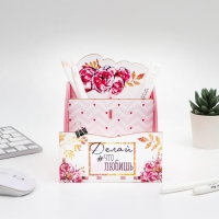 Органайзер для канцелярии &laquo;Пионы&raquo;