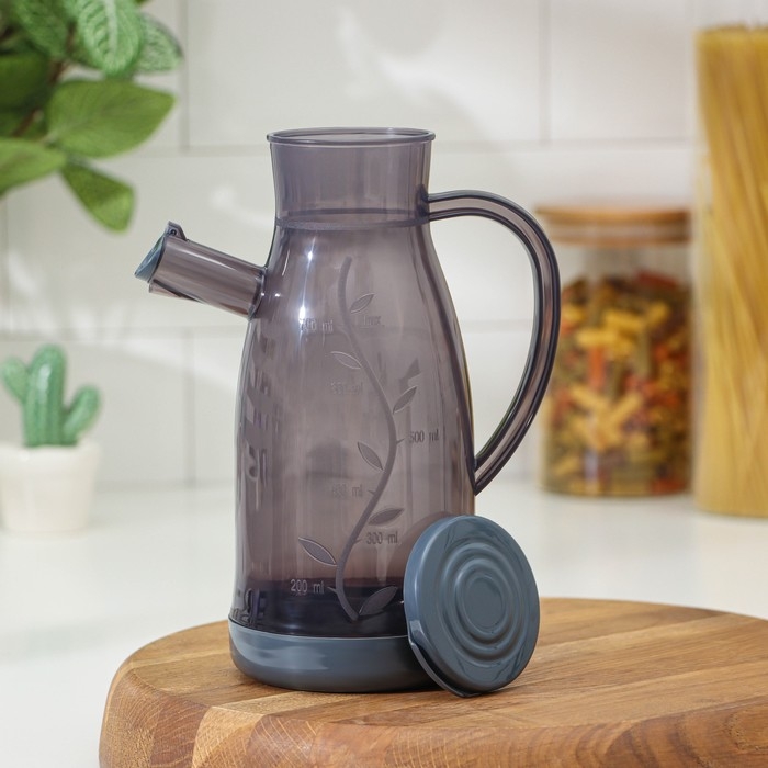 Кувшин для воды, с мерной шкалой, 700 мл, 15×9×20,5 см, цвет фиолетовый Кувшин для воды, с мерной шкалой, 700 мл, 15×9×20,5 см, цвет фиолетовый
