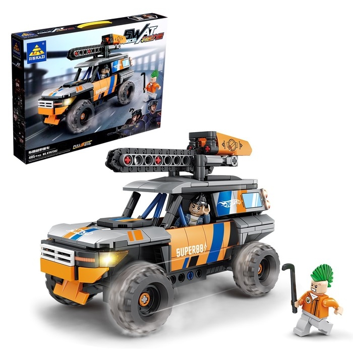 Конструктор &laquo;Спецназ. Пильщик&raquo;, инерционный, 405 деталей